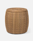 Made Goods Romero Faux Rattan Outdoor Side Table