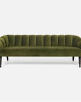 Made Goods Rooney Upholstered Shell Sofa in Nile Fabric