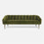 Made Goods Rooney Upholstered Shell Sofa in Bassac Shagreen Leather