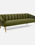 Made Goods Rooney Upholstered Shell Sofa in Ettrick Cotton Jute