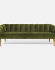 Made Goods Rooney Upholstered Shell Sofa in Mondego Cotton Jute
