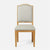 Made Goods Salem Upholstered Dining Chair in Clyde Fabric
