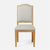 Made Goods Salem Upholstered Dining Chair in Weser Fabric