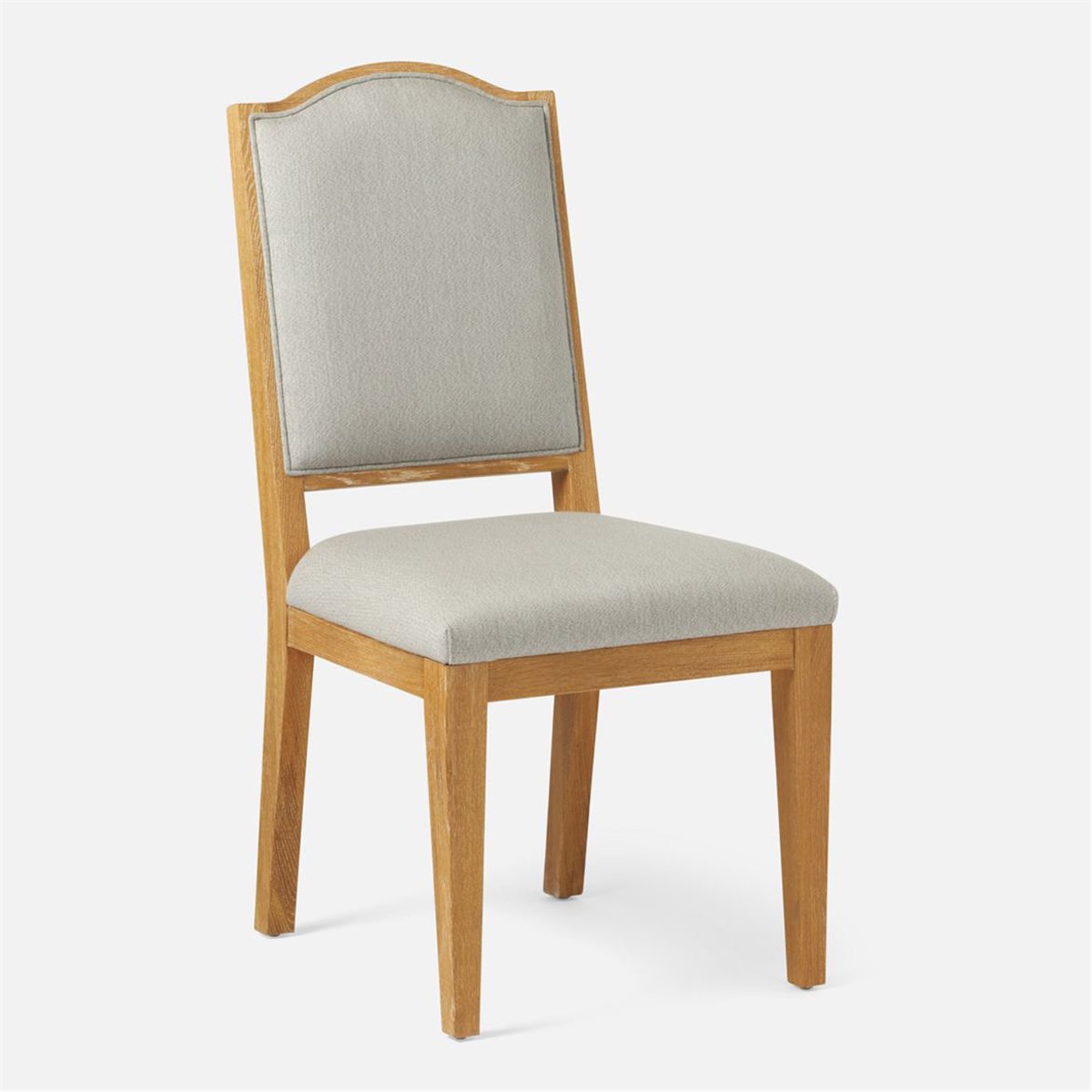 Made Goods Salem Upholstered Dining Chair in Rhone Leather