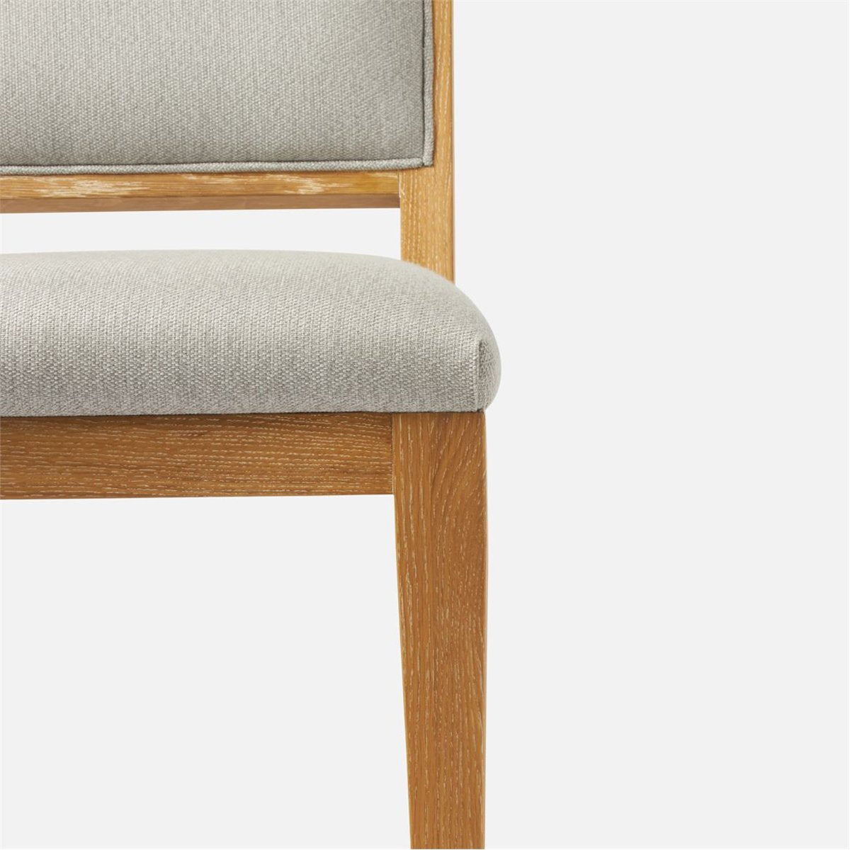 Made Goods Salem Upholstered Dining Chair in Garonne Leather