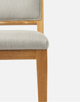 Made Goods Salem Upholstered Dining Chair in Liard Cotton Velvet