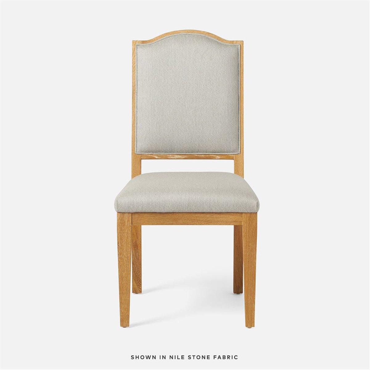 Made Goods Salem Upholstered Dining Chair in Arno Fabric