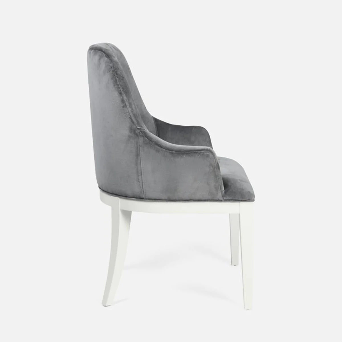 Made Goods Sanderson Dining Armchair in Clyde Fabric