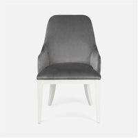 Made Goods Sanderson Dining Armchair in Rhone Leather