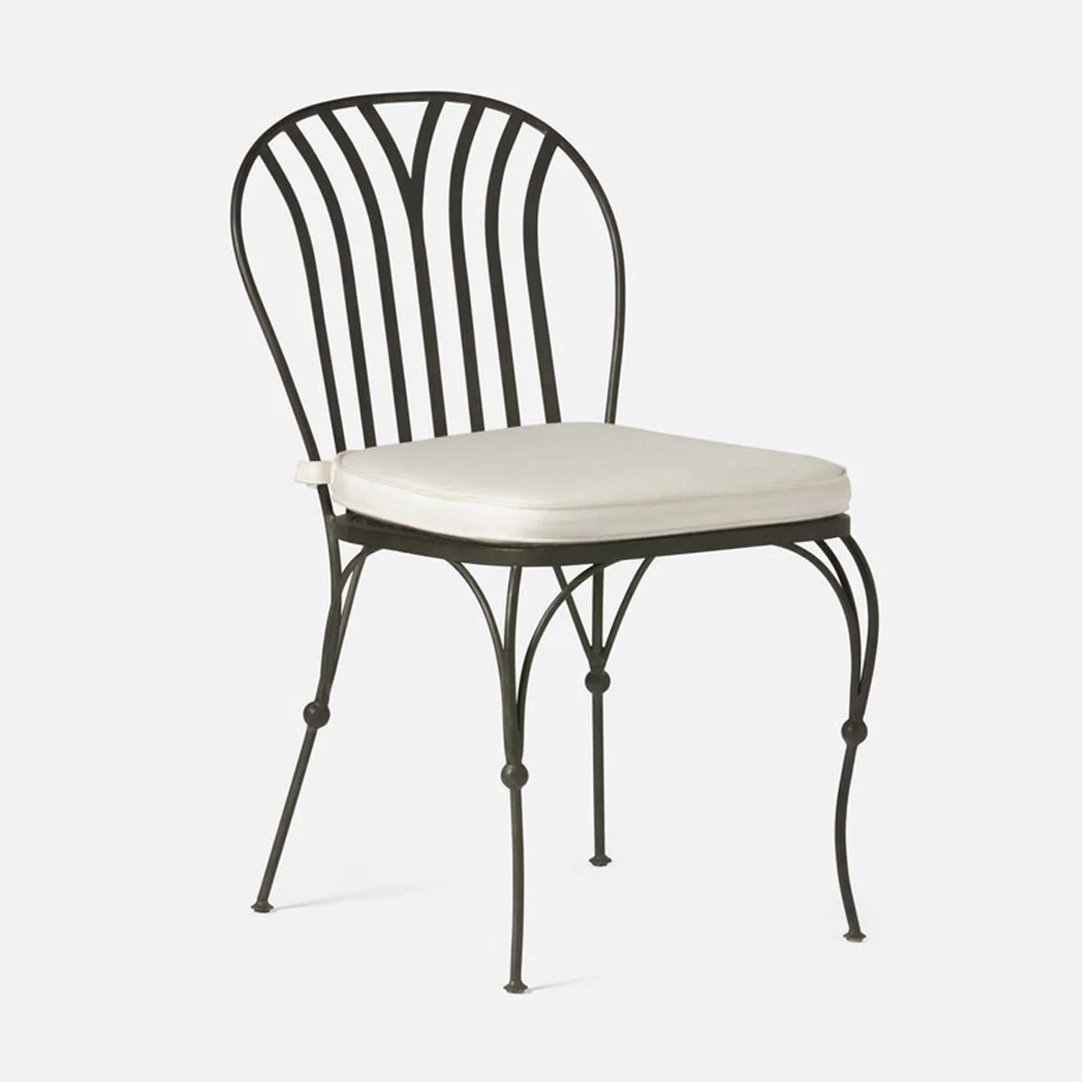 Made Goods Shayne Outdoor Dining Chair in Clyde Fabric