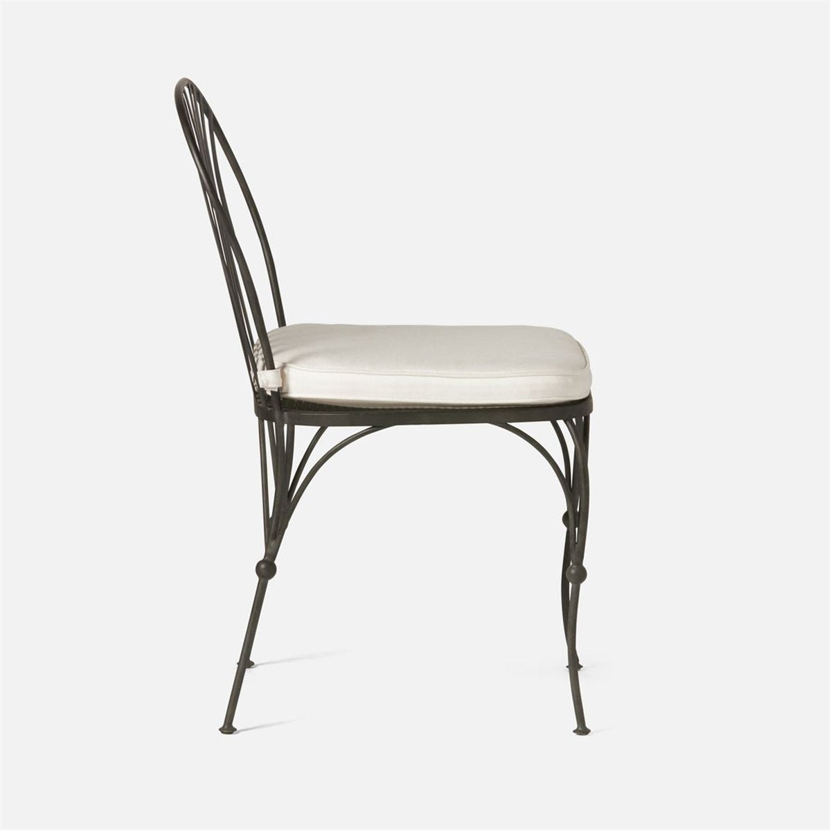 Made Goods Shayne Outdoor Dining Chair with Volta Fabric Cushion