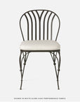 Made Goods Shayne Outdoor Dining Chair with Volta Fabric Cushion