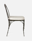 Made Goods Shayne Outdoor Dining Chair with Havel Velvet Cushion