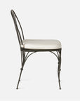 Made Goods Shayne Outdoor Dining Chair with Danube Fabric Cushion