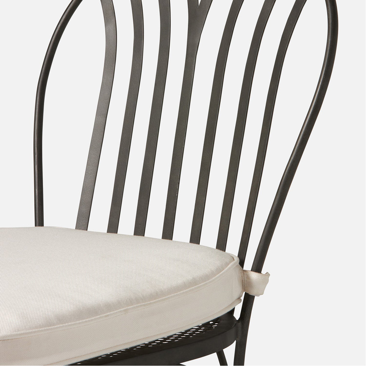 Made Goods Shayne Outdoor Dining Chair with Alsek Fabric Cushion