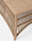 Made Goods Soma Twisted Faux Wicker Outdoor Coffee Table