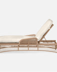 Made Goods Soma Outdoor Chaise Lounge in Alsek Fabric