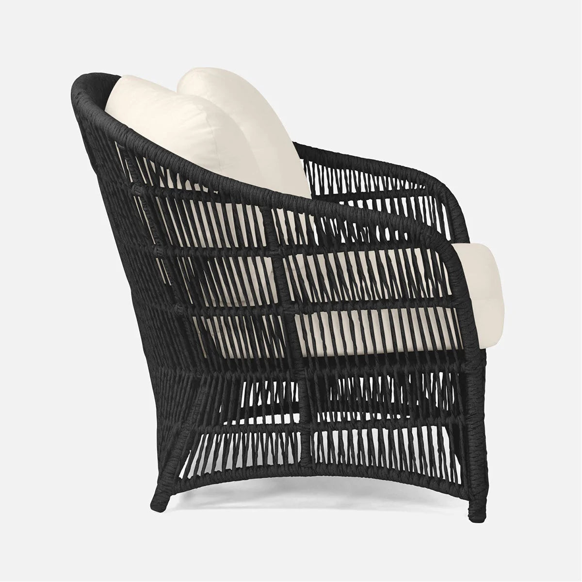 Made Goods Soma Outdoor Lounge Chair in Garonne Leather