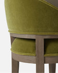 Made Goods Sylvie Curved Back Counter Stool in Mondego Cotton Jute