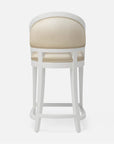 Made Goods Sylvie Curved Back Counter Stool in Clyde Fabric