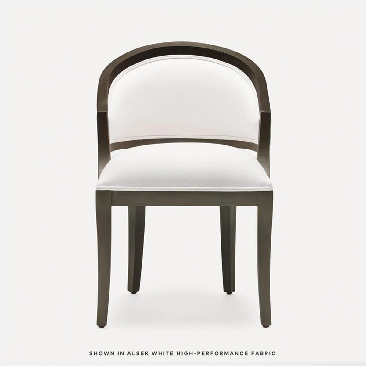 Made Goods Sylvie Curved Back Dining Chair in Havel Velvet