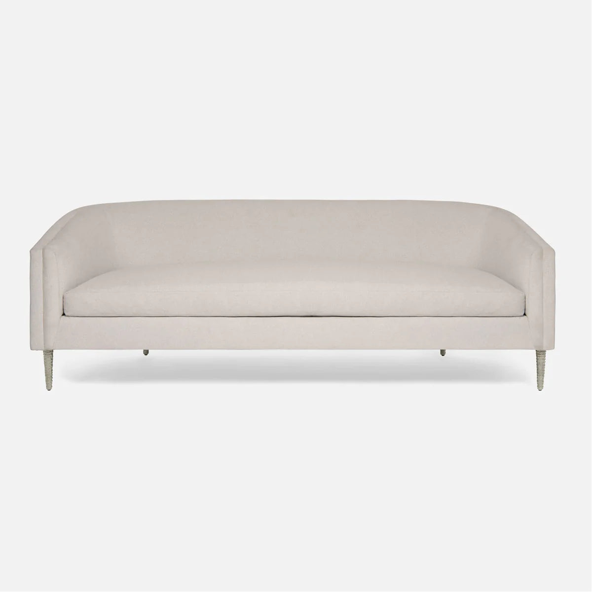 Made Goods Theron Upholstered Curved Back Sofa in Clyde Fabric