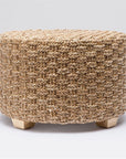 Made Goods Valerie Large Seagrass Ottoman