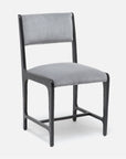Made Goods Vallois Contemporary Metal Side Chair in Danube Fabric