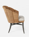 Made Goods Vivaan Shell Upholstered Dining Chair, Rhone Leather