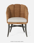 Made Goods Vivaan Shell Upholstered Dining Chair, Havel Velvet