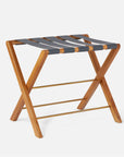 Made Goods Walvia Luggage Rack in Full-Grain Leather