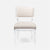 Made Goods Winston Clear Acrylic Dining Chair, Pagua Fabric