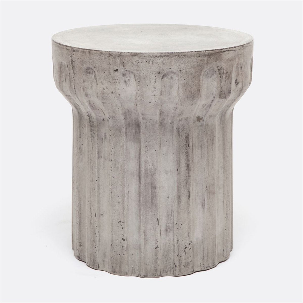 Made Goods Yardley Concrete Column Side Table