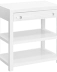Worlds Away Garbo 1-Drawer Side Table