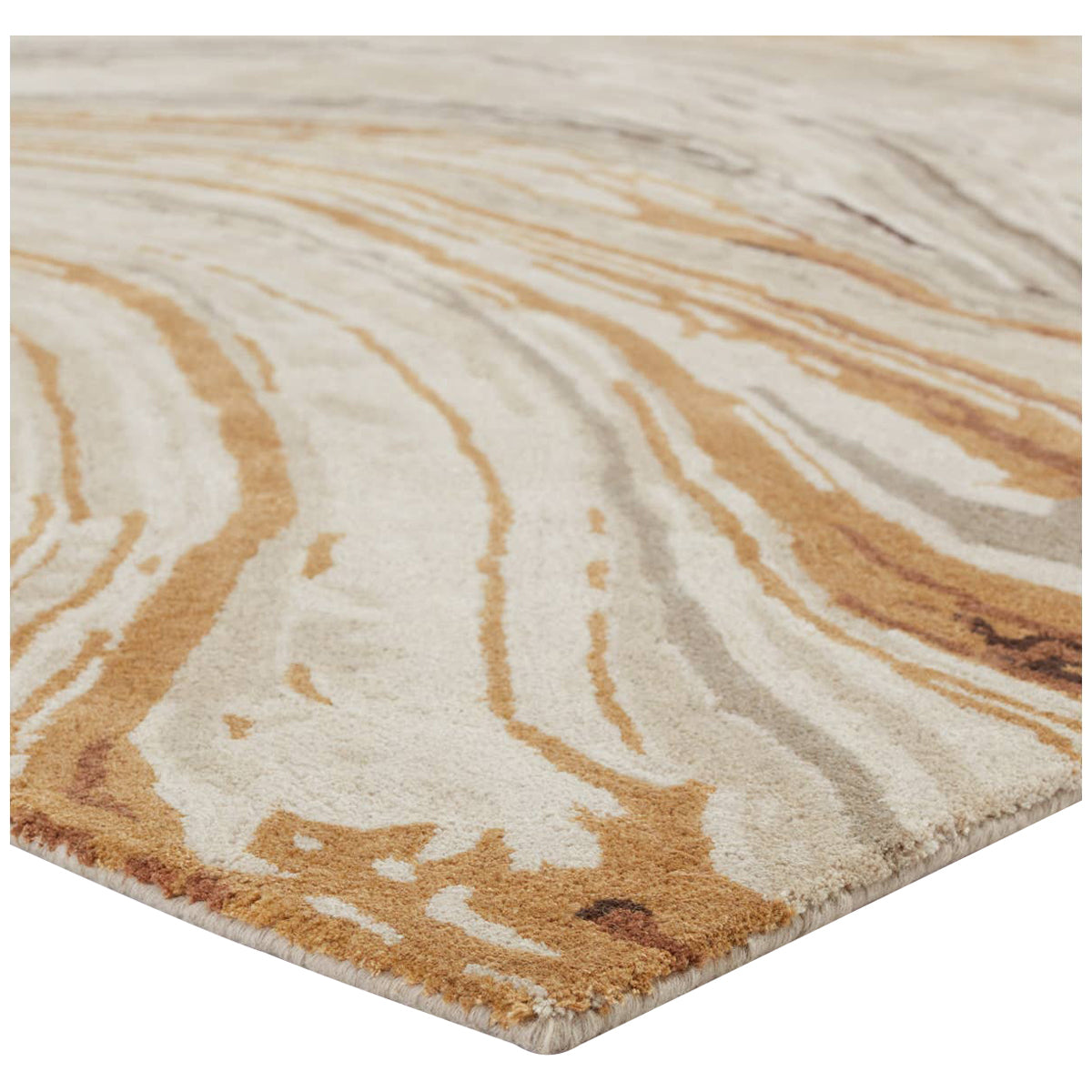 Jaipur Genesis Atha Abstract Gold Light Taupe GES53 Area Rug