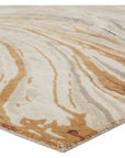 Jaipur Genesis Atha Abstract Gold Light Taupe GES53 Area Rug