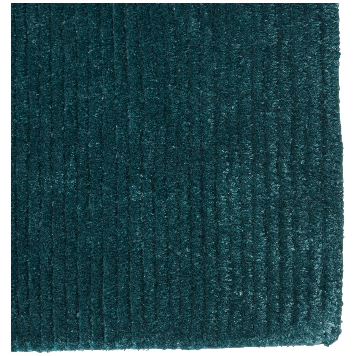 Jaipur Iconic Zephyr Abstract Solid Teal Gold ICO03 Rug