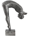 Phillips Collection Diving Small Bending Diver Sculpture
