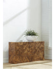 Phillips Collection Teak Slice Console Table