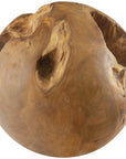 Phillips Collection Teak Wood Ball, Small