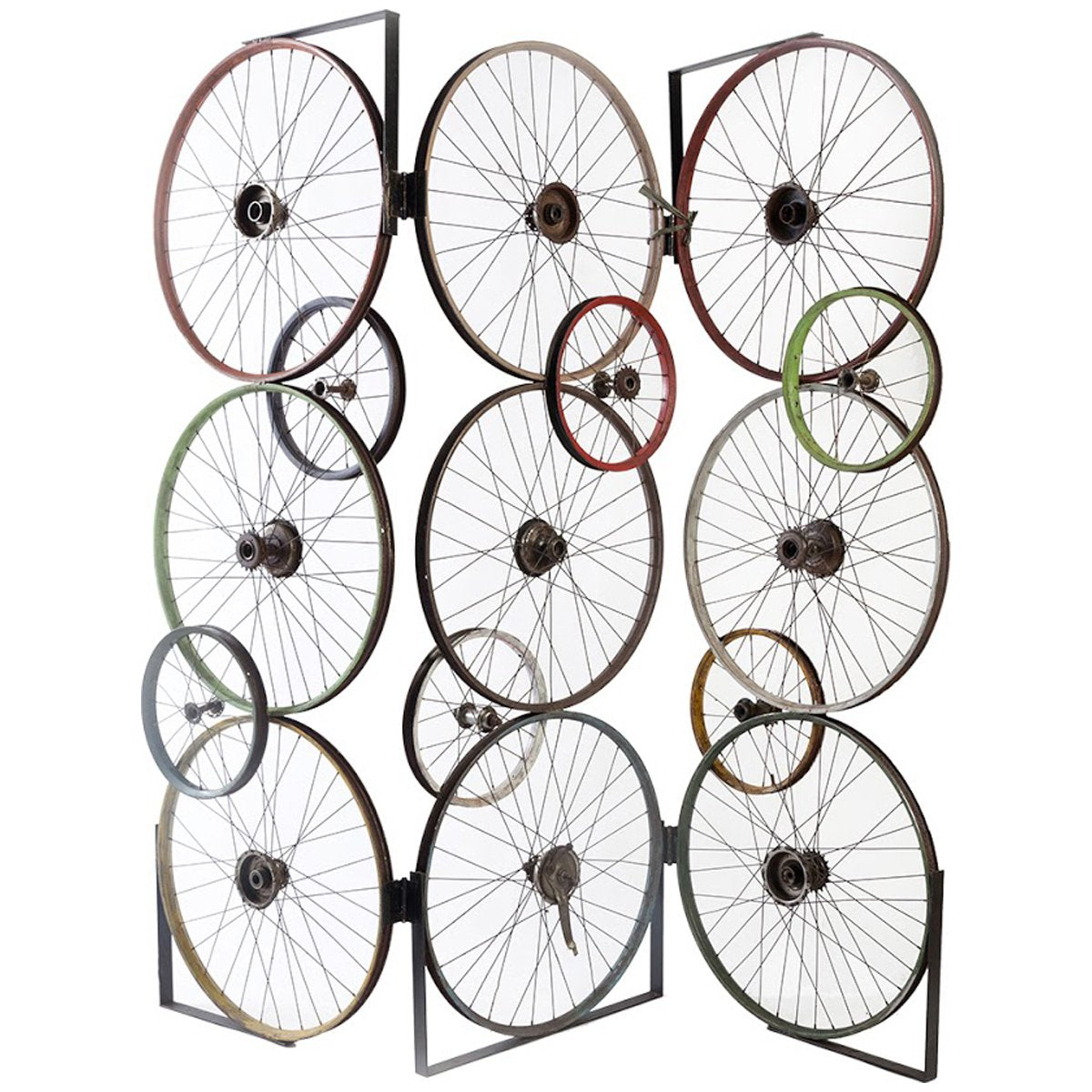Phillips Collection Assorted Bicycle Wheel Screen