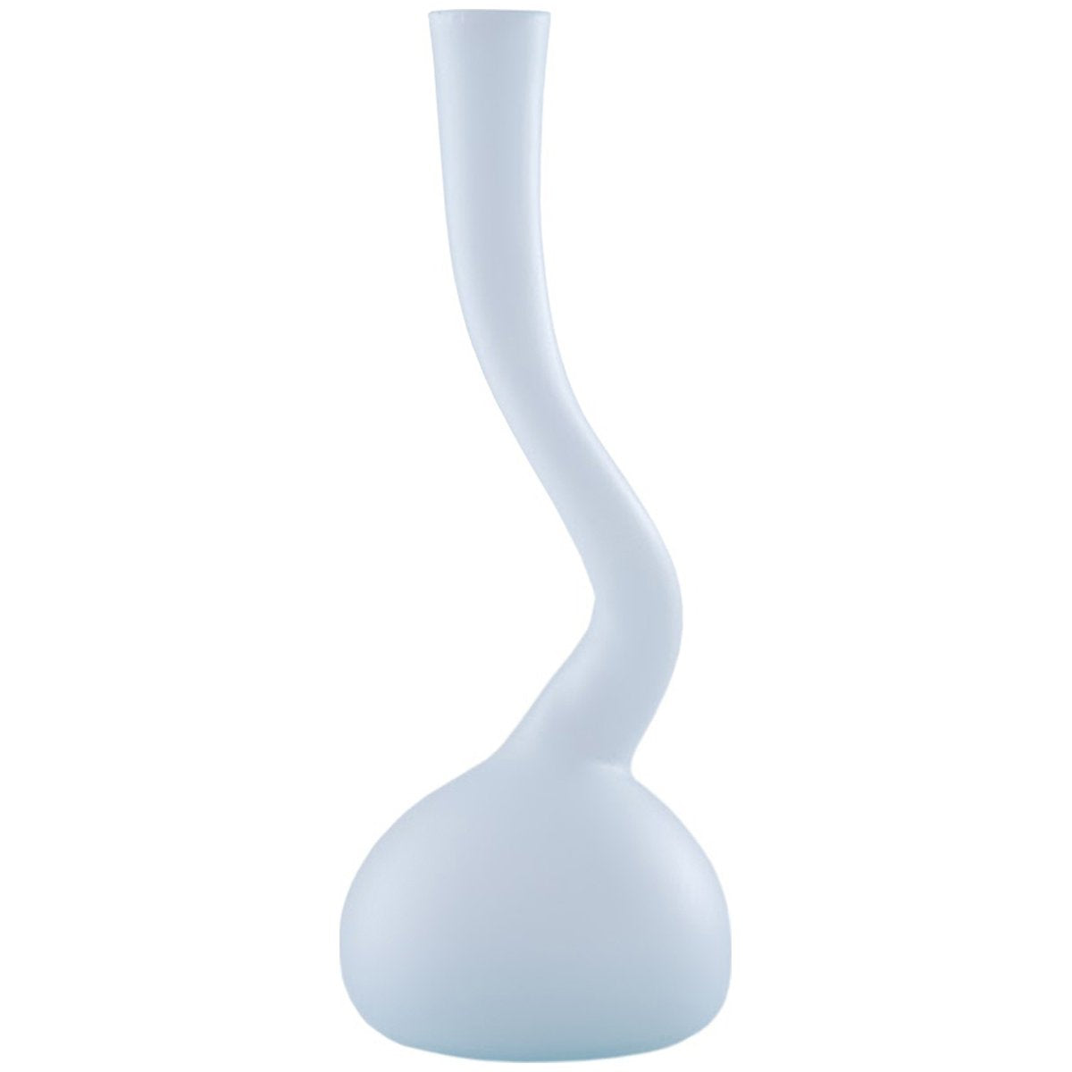 Phillips Collection Frosted Corkscrew Vase