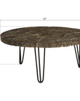 Phillips Collection Driftwood Top Coffee Table