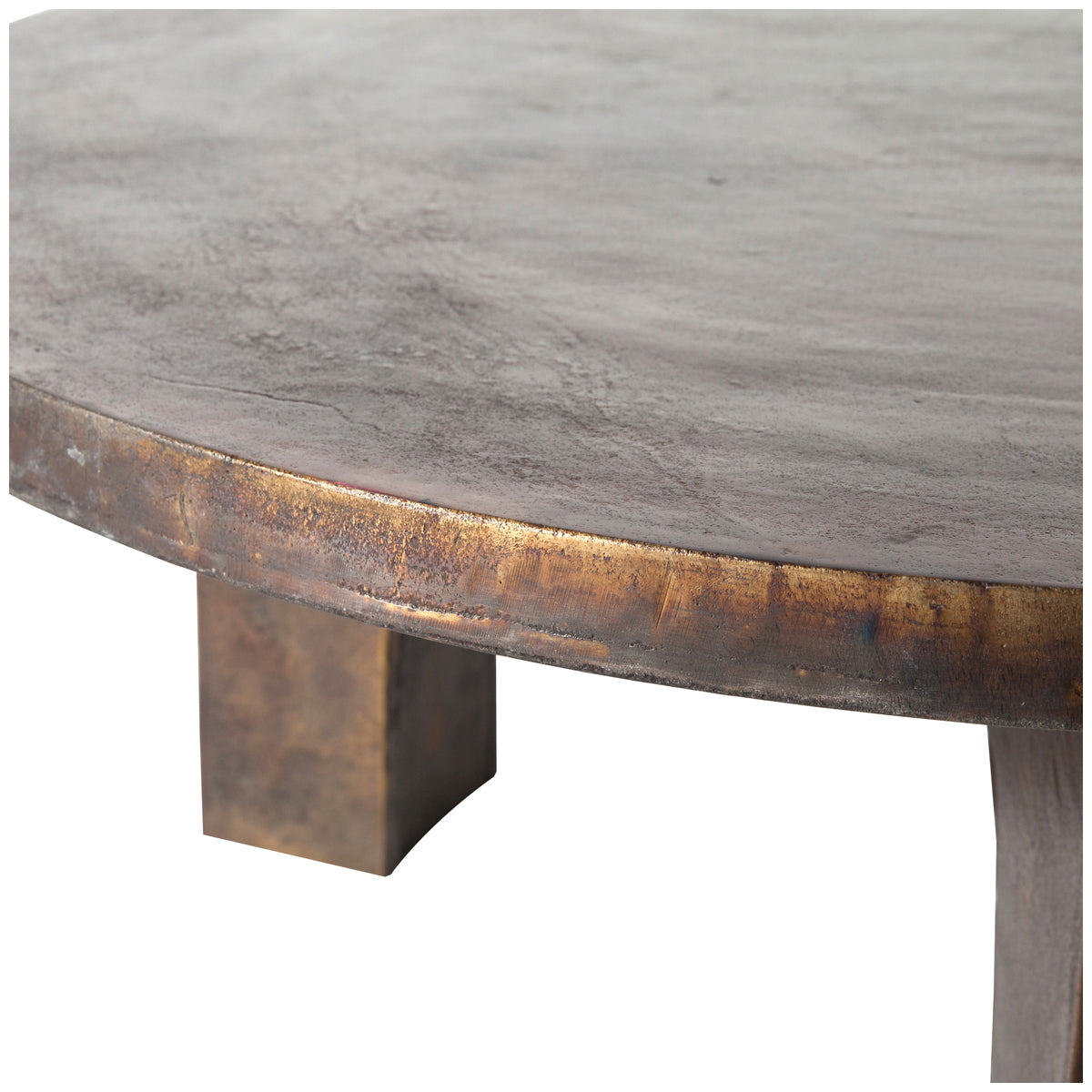 Four Hands Marlow Cruz Coffee Table - Antique Rust