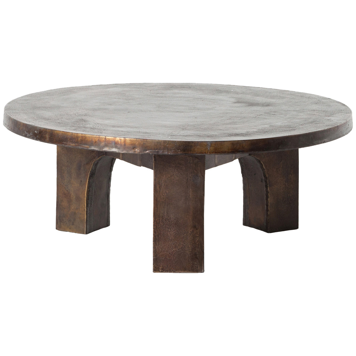 Four Hands Marlow Cruz Coffee Table - Antique Rust