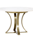 Four Hands Rockwell Gage Marble Dining Table