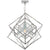 Visual Comfort Cubist Small Chandelier with Clear Glass