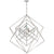 Visual Comfort Cubist Large Chandelier with Clear Glass