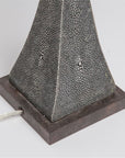 Made Goods Astrid Tapered Realistic Faux Shagreen Table Lamp
