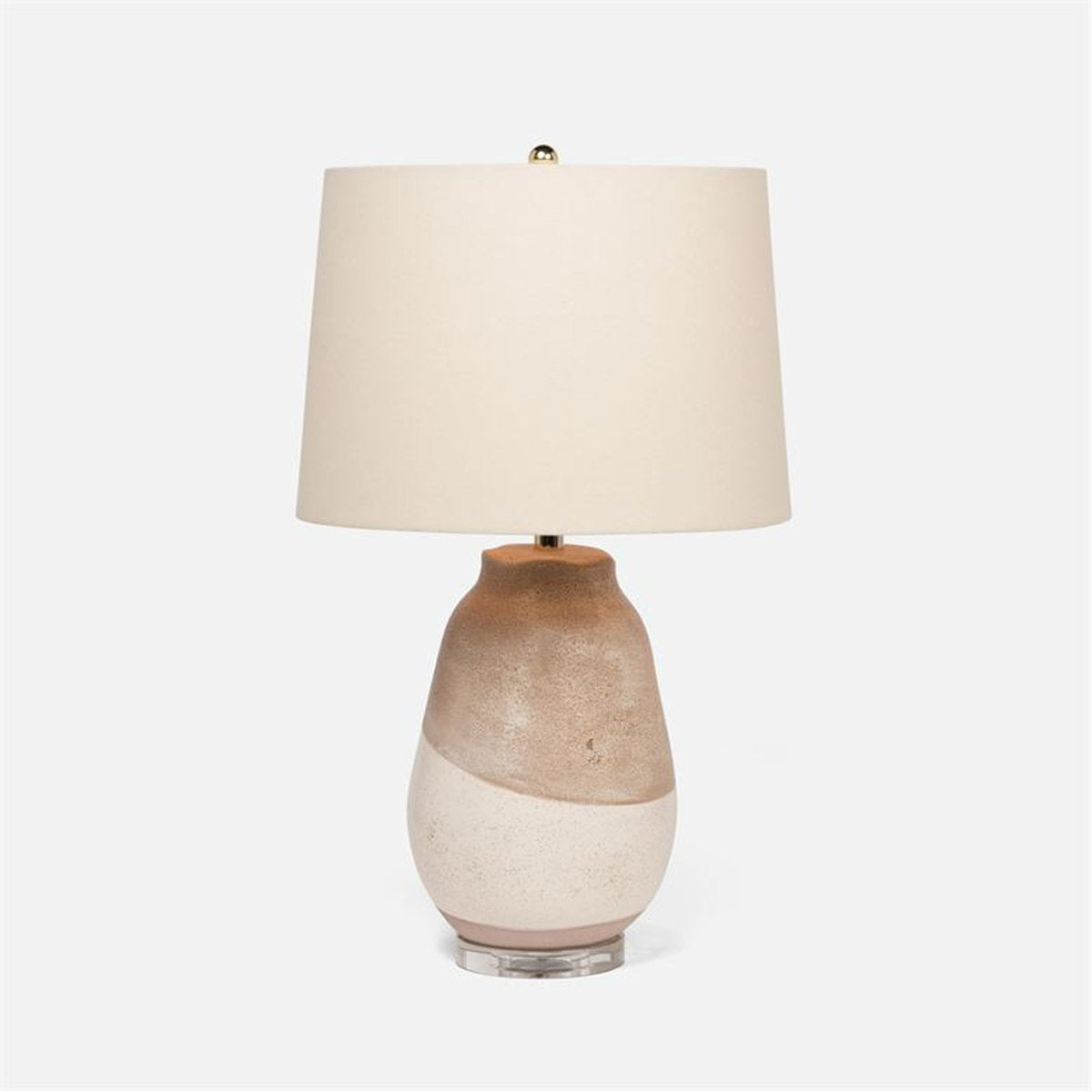 Made Goods Bixby Ceramic Two-Toned Table Lamp